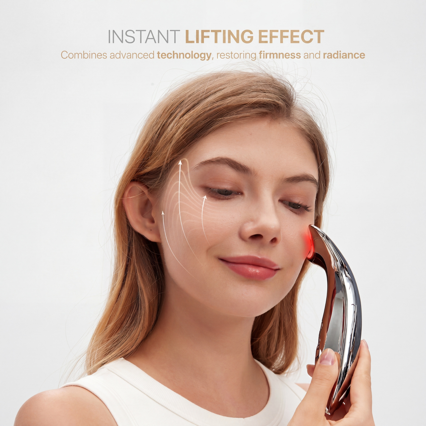 24K Gold RF Lifting Facial & Neck