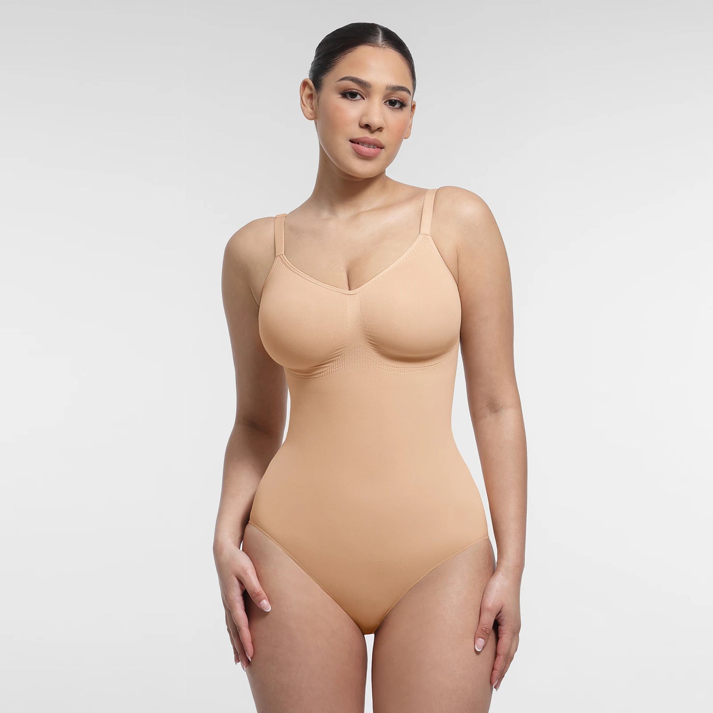 Sleeveless Shapewear Bodysuit – Plus Size Body Shaper for Women