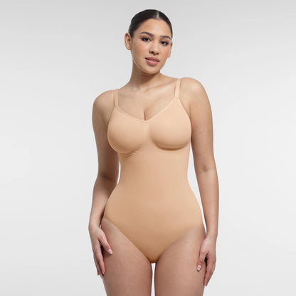 Sleeveless Shapewear Bodysuit – Plus Size Body Shaper for Women