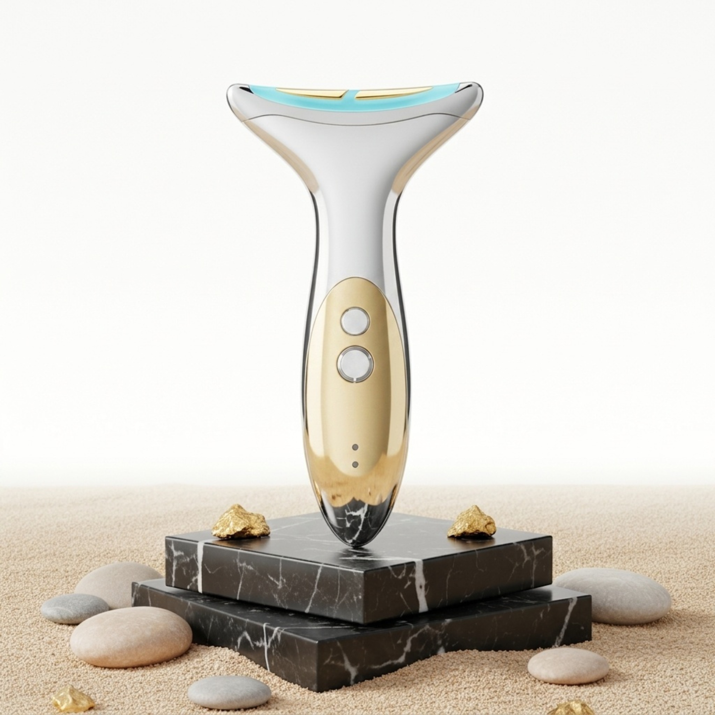 24K Gold RF Lifting Facial & Neck