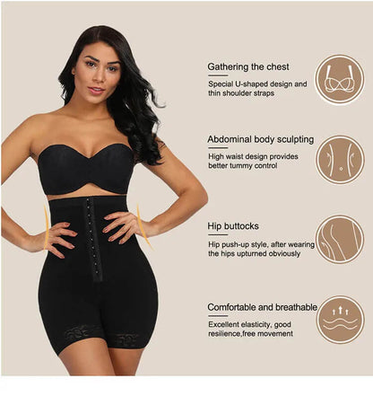 Women’s High Waist Tummy Control Butt Lifter Shapewear