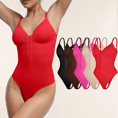 Sleeveless Shapewear Bodysuit – Plus Size Body Shaper for Women