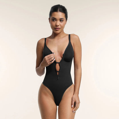Sleeveless Shapewear Bodysuit – Plus Size Body Shaper for Women