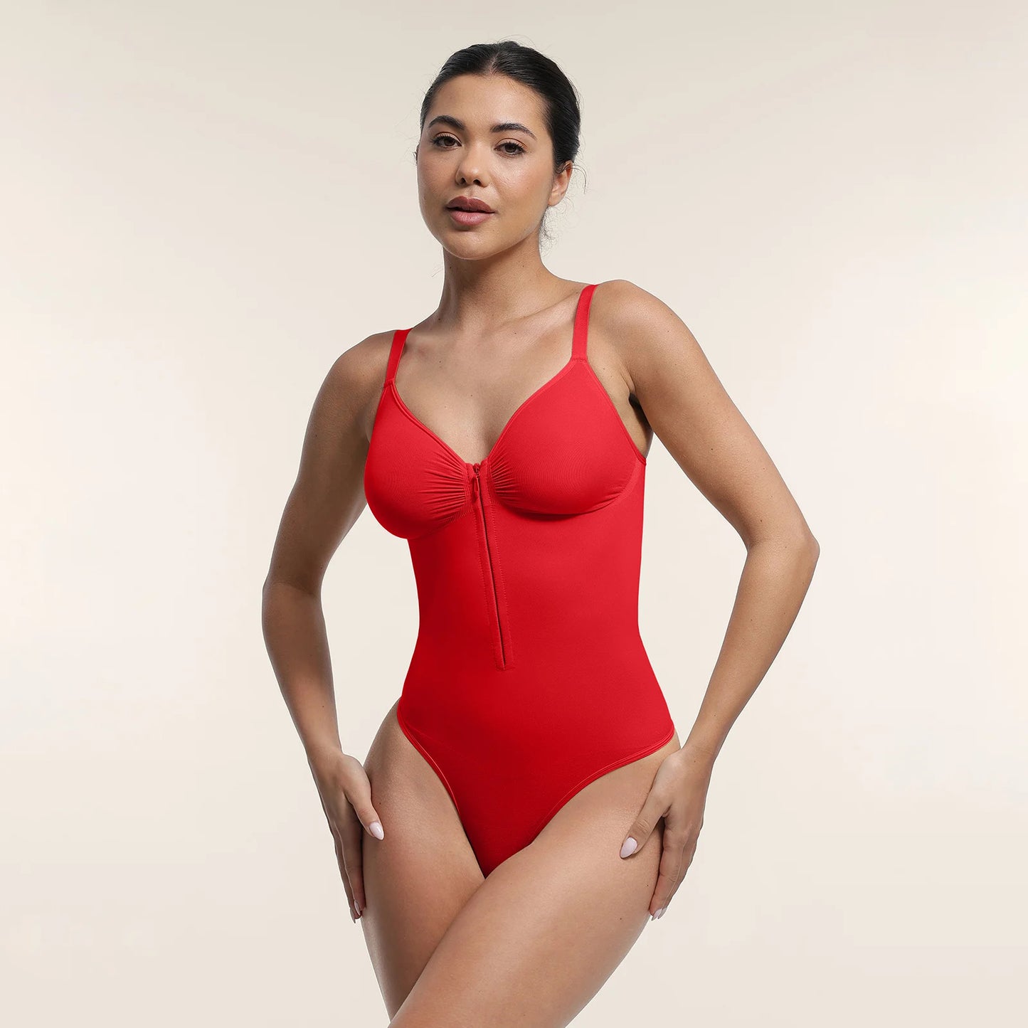 Sleeveless Shapewear Bodysuit – Plus Size Body Shaper for Women