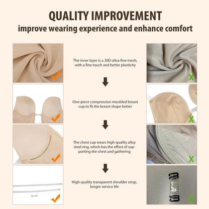 Seamless Shapewear Bodysuit – Tummy Control & Butt Lifter, Backless