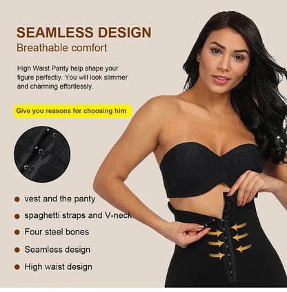 Women’s High Waist Tummy Control Butt Lifter Shapewear