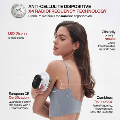Radio Frequency Anti-Cellulite Device with X4