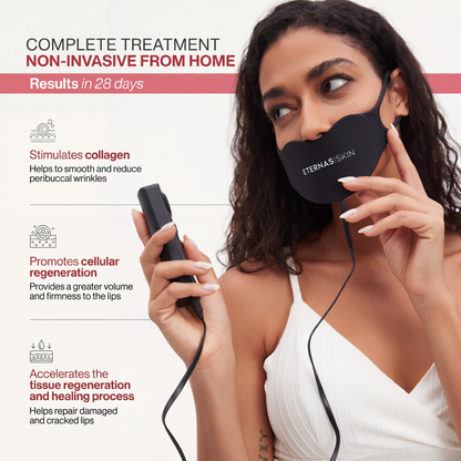 850nm Infrared LED Lip Mask – Medical Grade Silicone