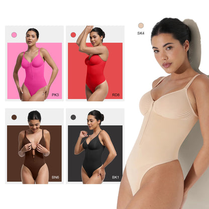 Sleeveless Shapewear Bodysuit – Plus Size Body Shaper for Women