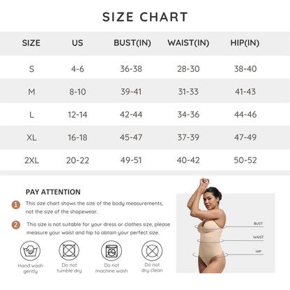Sleeveless Shapewear Bodysuit – Plus Size Body Shaper for Women