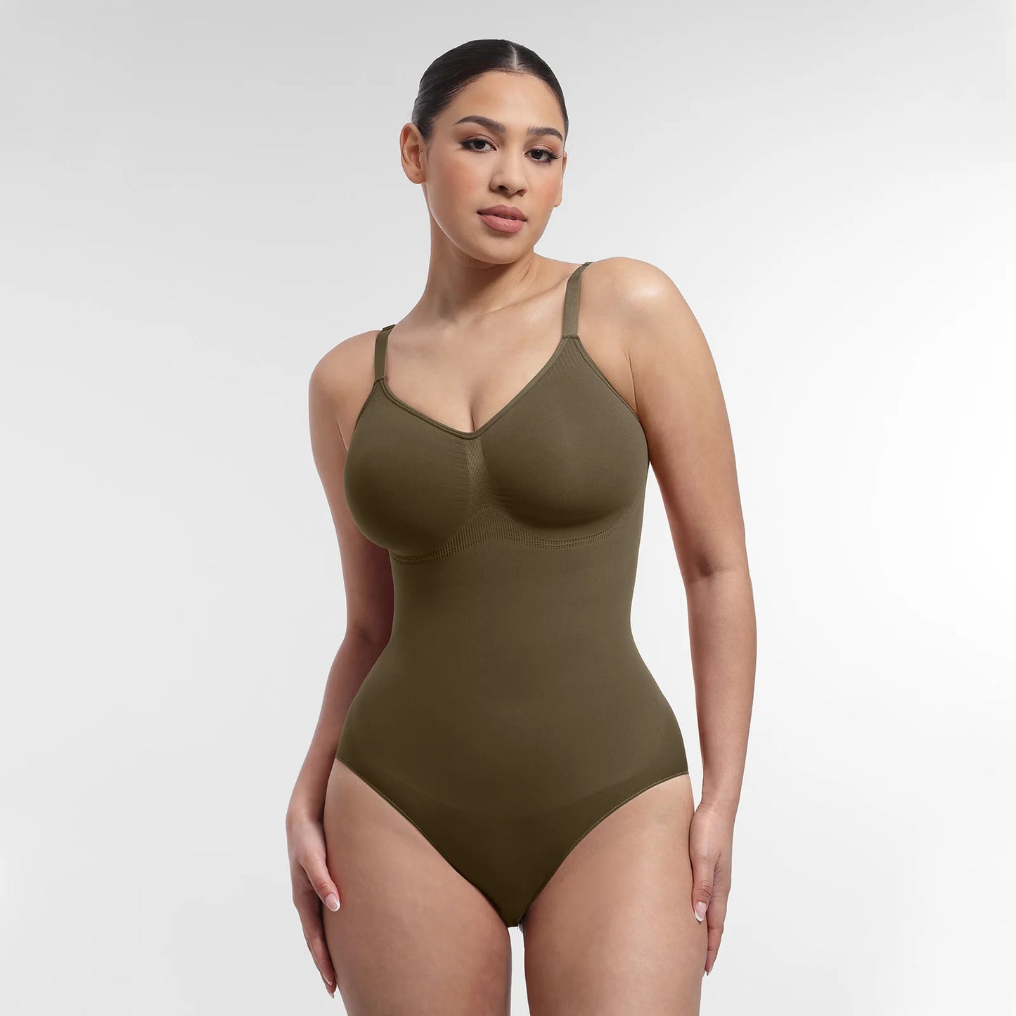 Sleeveless Shapewear Bodysuit – Plus Size Body Shaper for Women