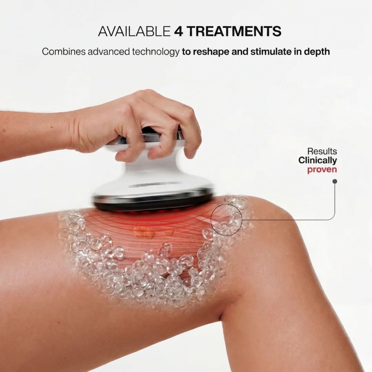 Radio Frequency Anti-Cellulite Device with X4