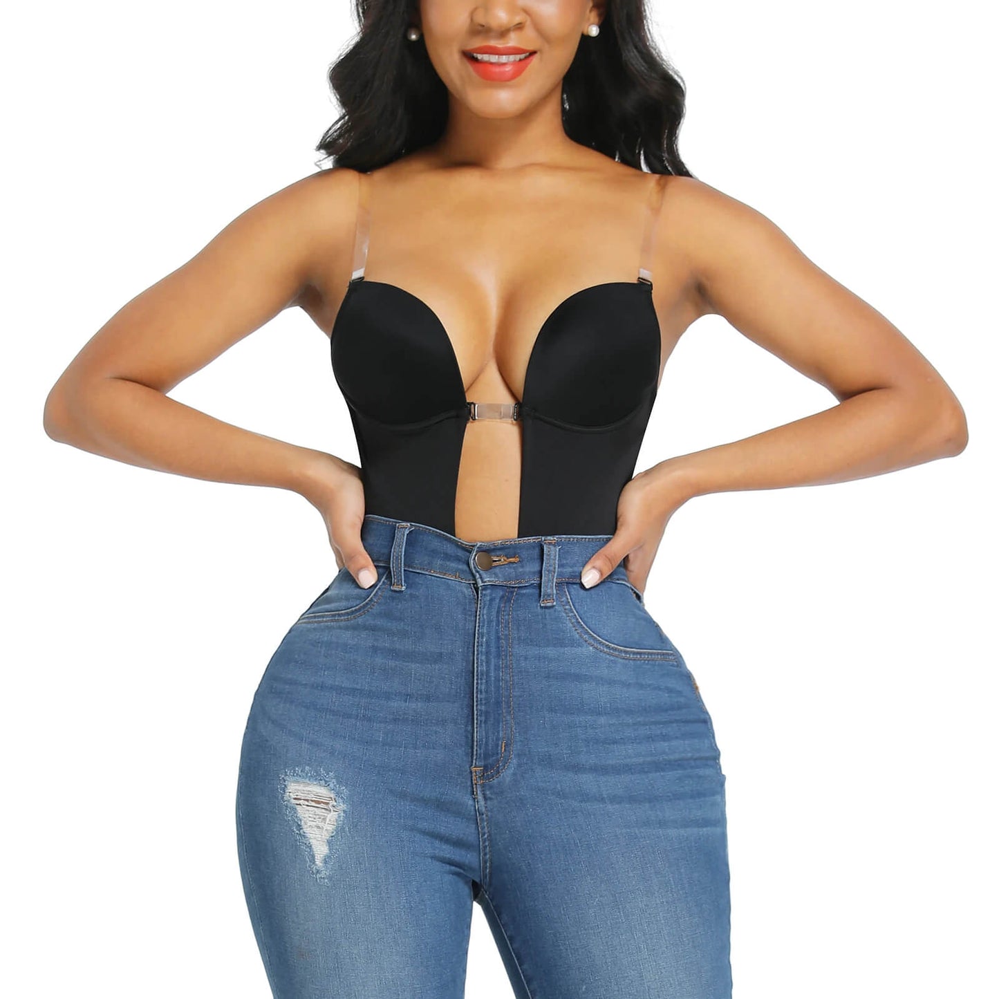 Seamless Shapewear Bodysuit – Tummy Control & Butt Lifter, Backless