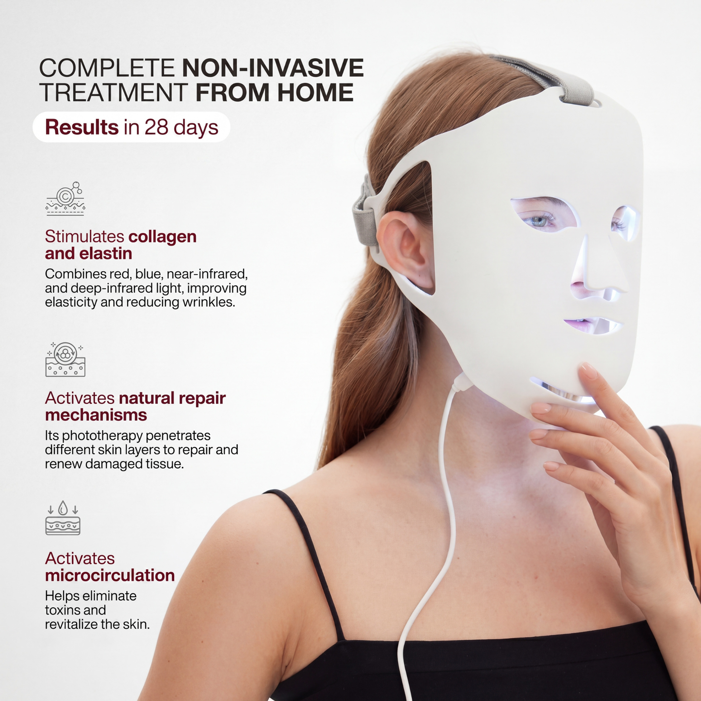The Most Powerful LED Mask in the World – Advanced Photon Light Therapy
