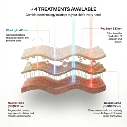 The Most Powerful LED Mask in the World – Advanced Photon Light Therapy