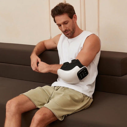 3-in-1 Wireless Knee Massager: Heat, Laser & Vibration Therapy for Joint Relief