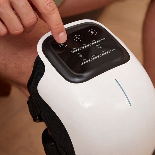 3-in-1 Wireless Knee Massager: Heat, Laser & Vibration Therapy for Joint Relief