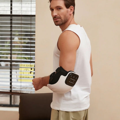 3-in-1 Wireless Knee Massager: Heat, Laser & Vibration Therapy for Joint Relief