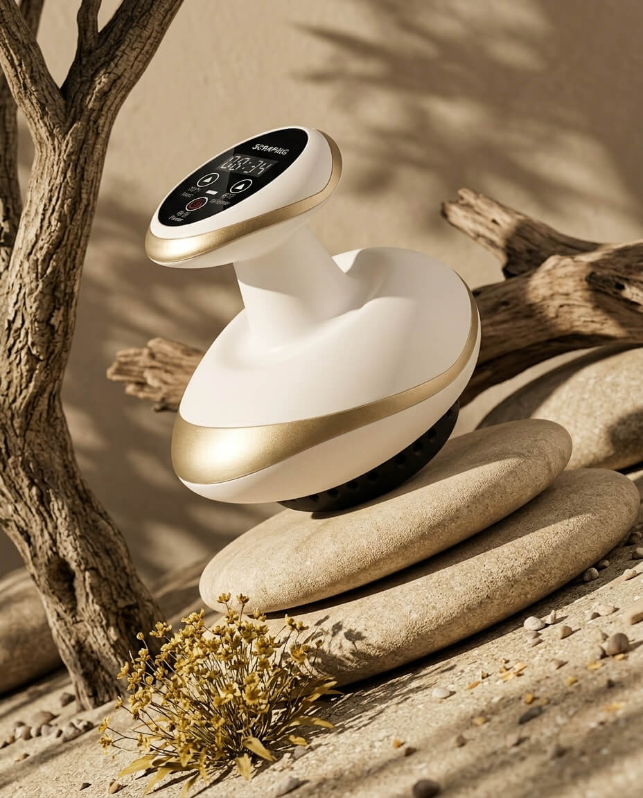 Electric Cupping Massager with Heat for Cellulite & Muscle Relief
